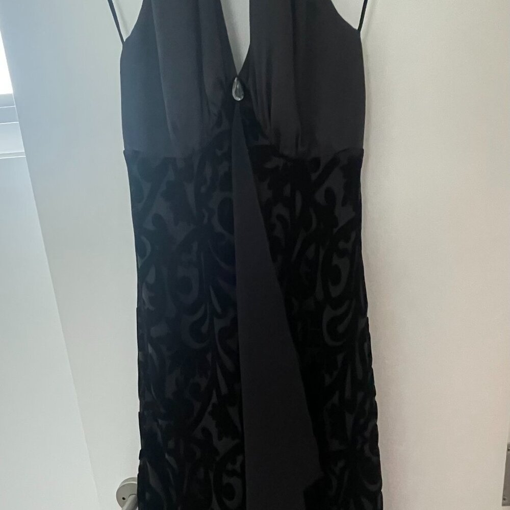 Black cocktail dress